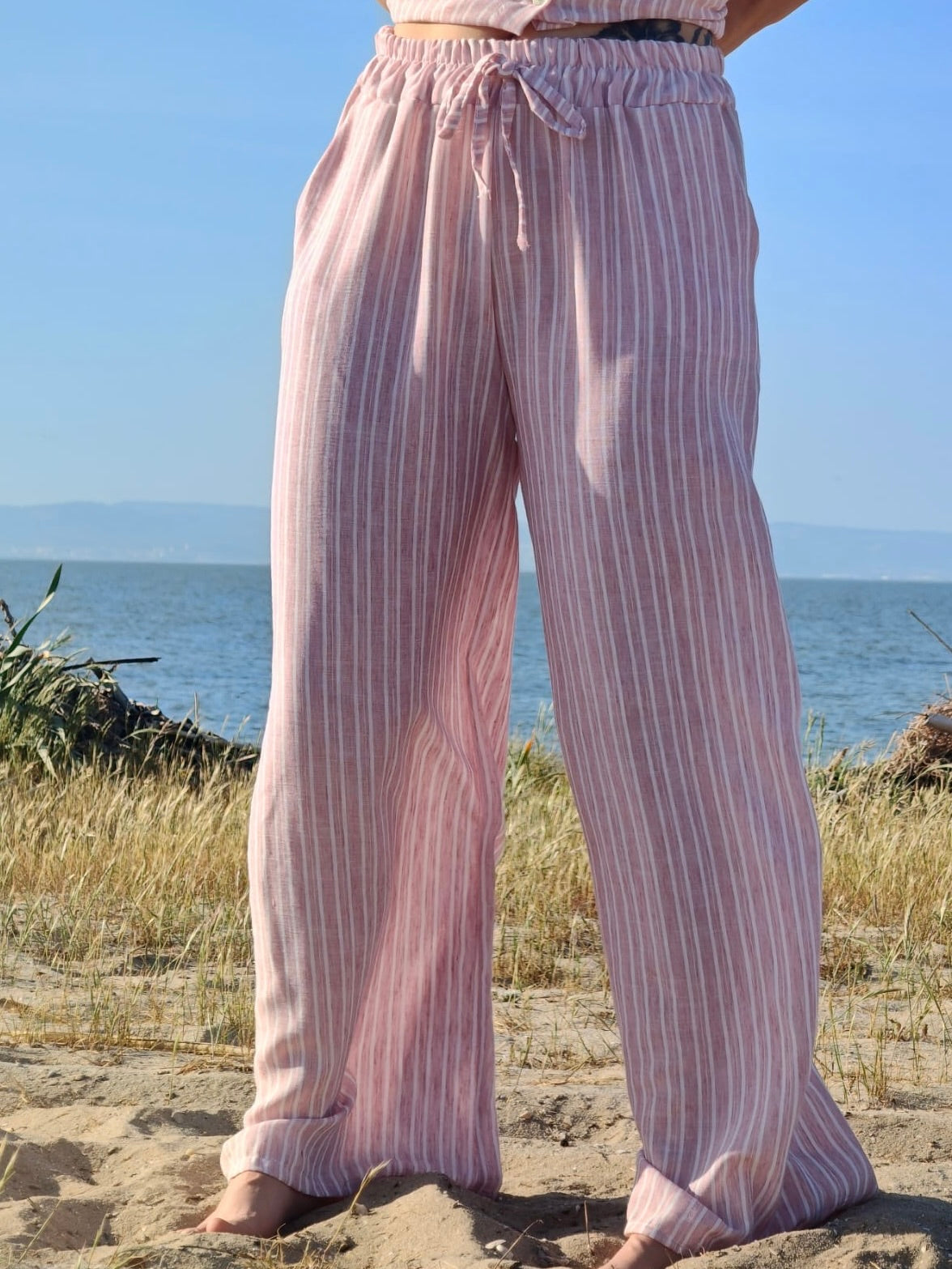 CONJUNTO LINHO COM RISCAS