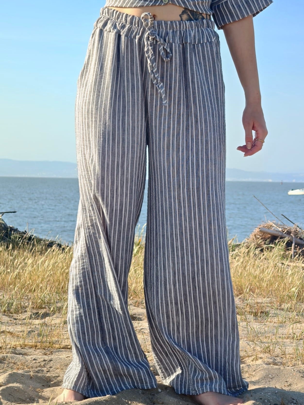 CONJUNTO LINHO COM RISCAS