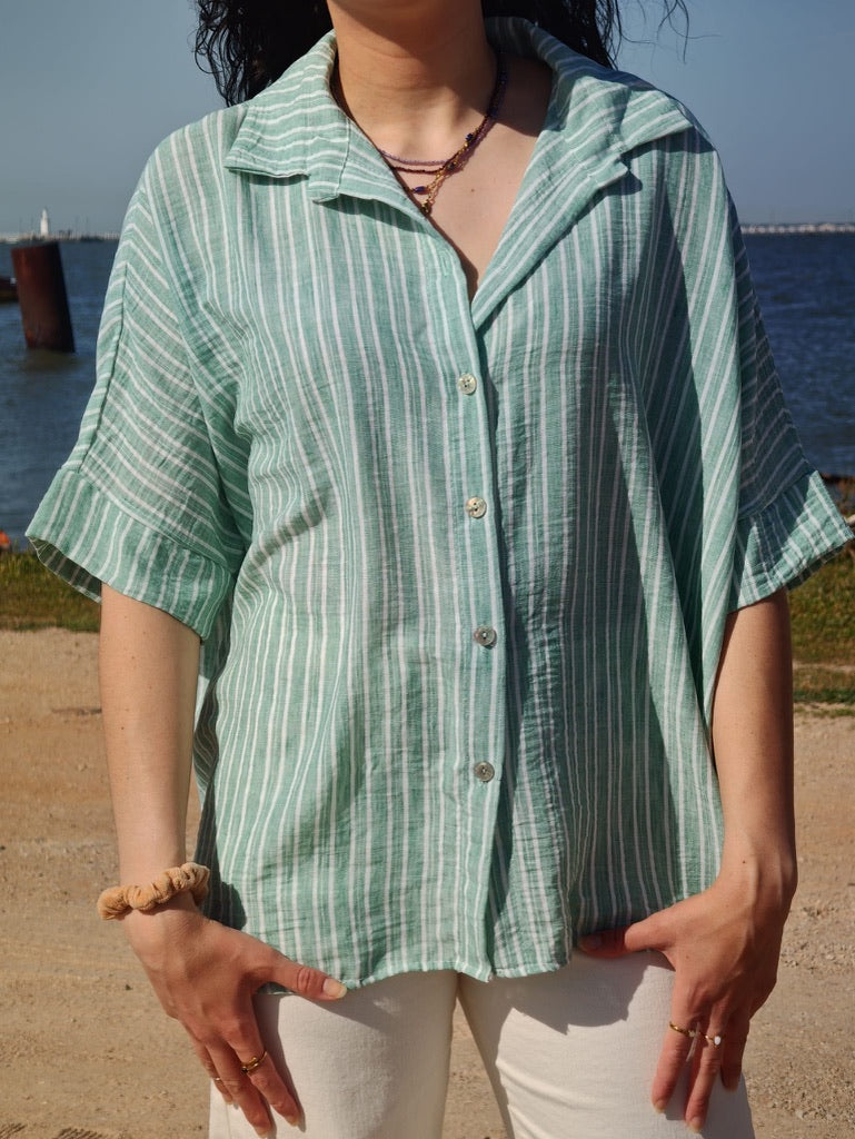 CONJUNTO LINHO COM RISCAS