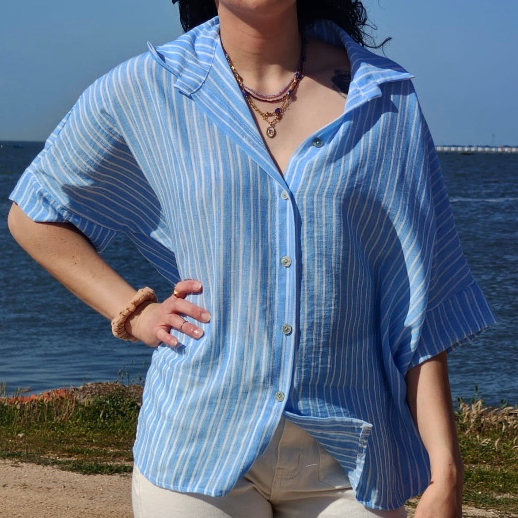CONJUNTO LINHO COM RISCAS